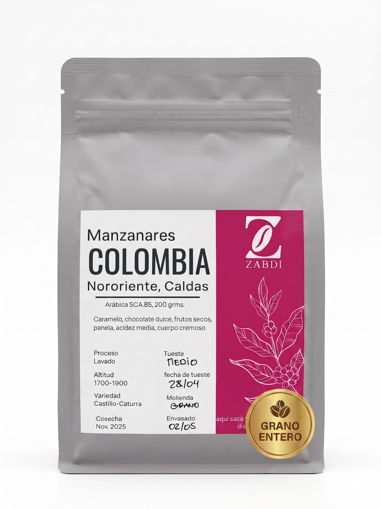 Cafe Arabica Colombia Manzanares