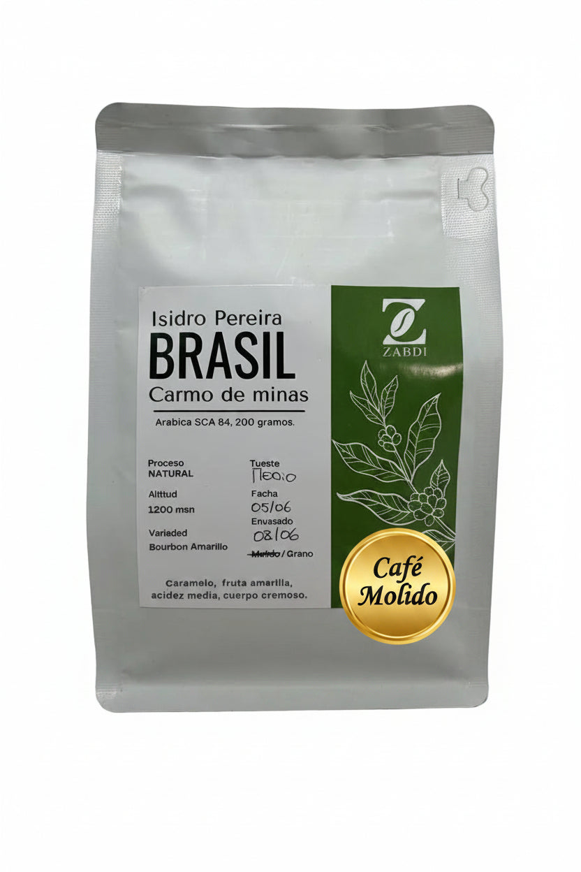 Cafe Molido Arabica Brasil Carmo de minas.