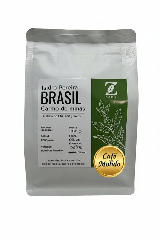 Cafe Molido Arabica Brasil Carmo de minas.