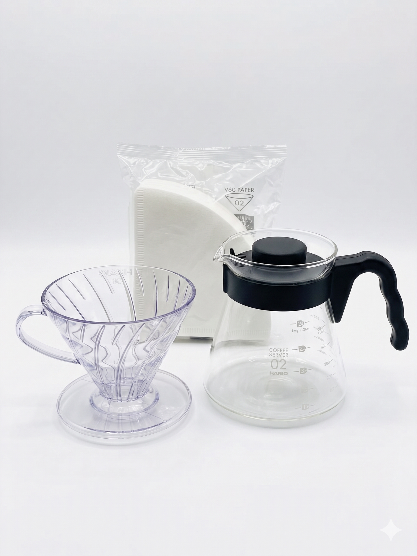 Set Cafetera V60 Hario