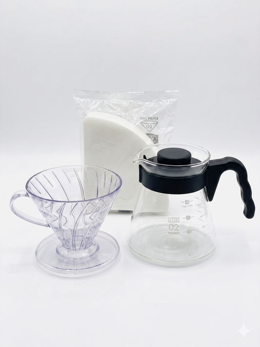 Set Cafetera V60 Hario
