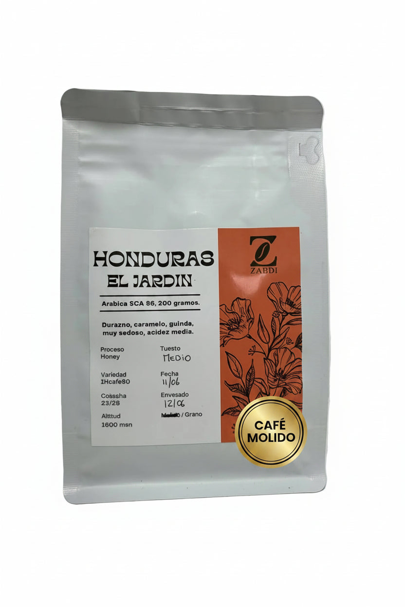 Cafe Arabica Honduras, El Jardín, Molido.